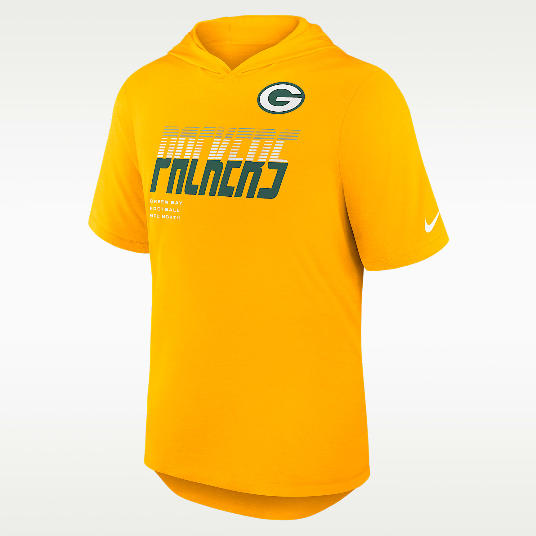 Green Bay Packers ウォームアップウェア セット Green Bay Packers Men's Nike Dri-FIT NFL Hooded T-Shirt. Nike.com